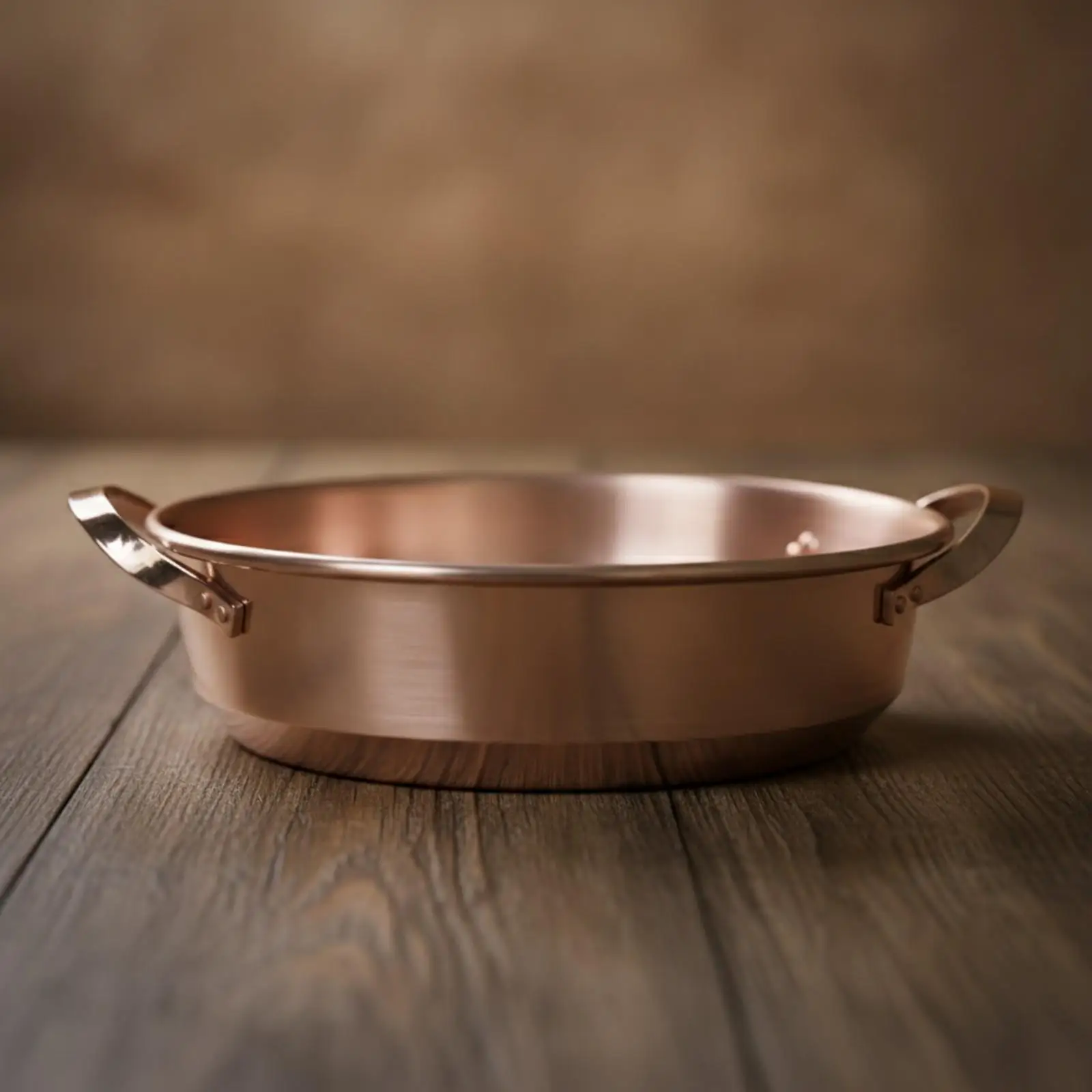 Copper Cookware Pot with Lid for Boiling Simmering Hot Pot for Induction Stove Top Kitchen