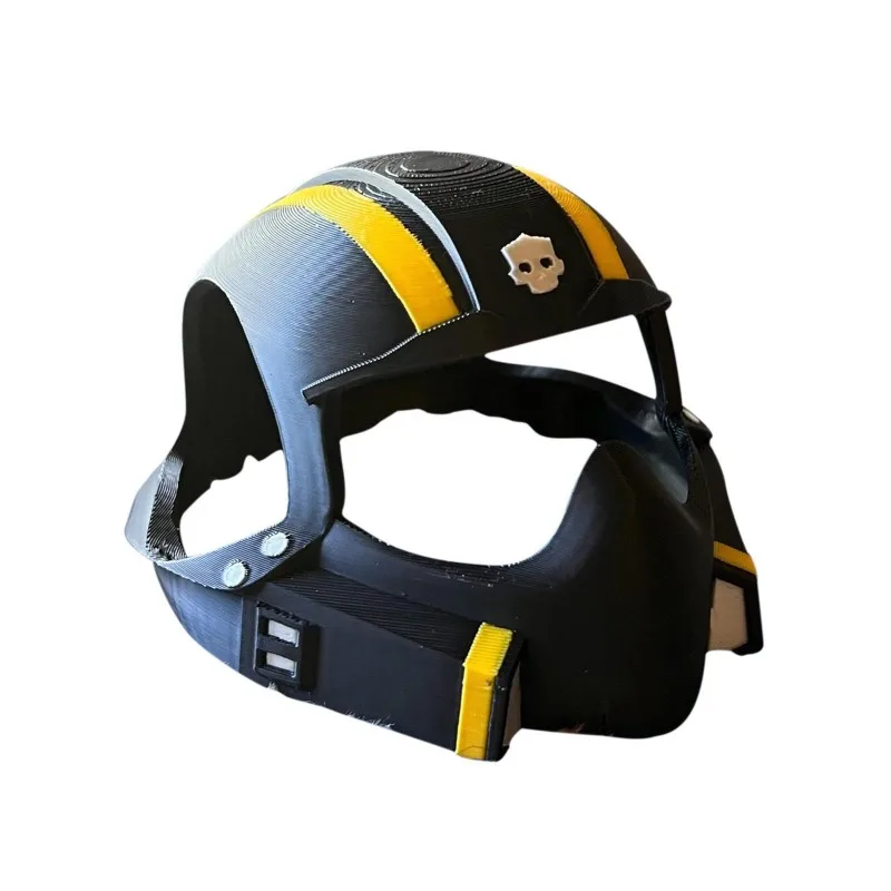 1 Uds. Máscara de casco de gato PLA impresa en 3D para Cosplay divertido juego de rol correa de sombrero regalo único para mascotas