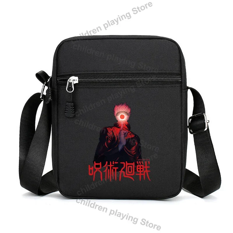 Jujutsu Kaisen série sac à bandoulière Anime Satoru Gojo étudiant décontracté messager sac à bandoulière mode adolescents cadeau d'anniversaire