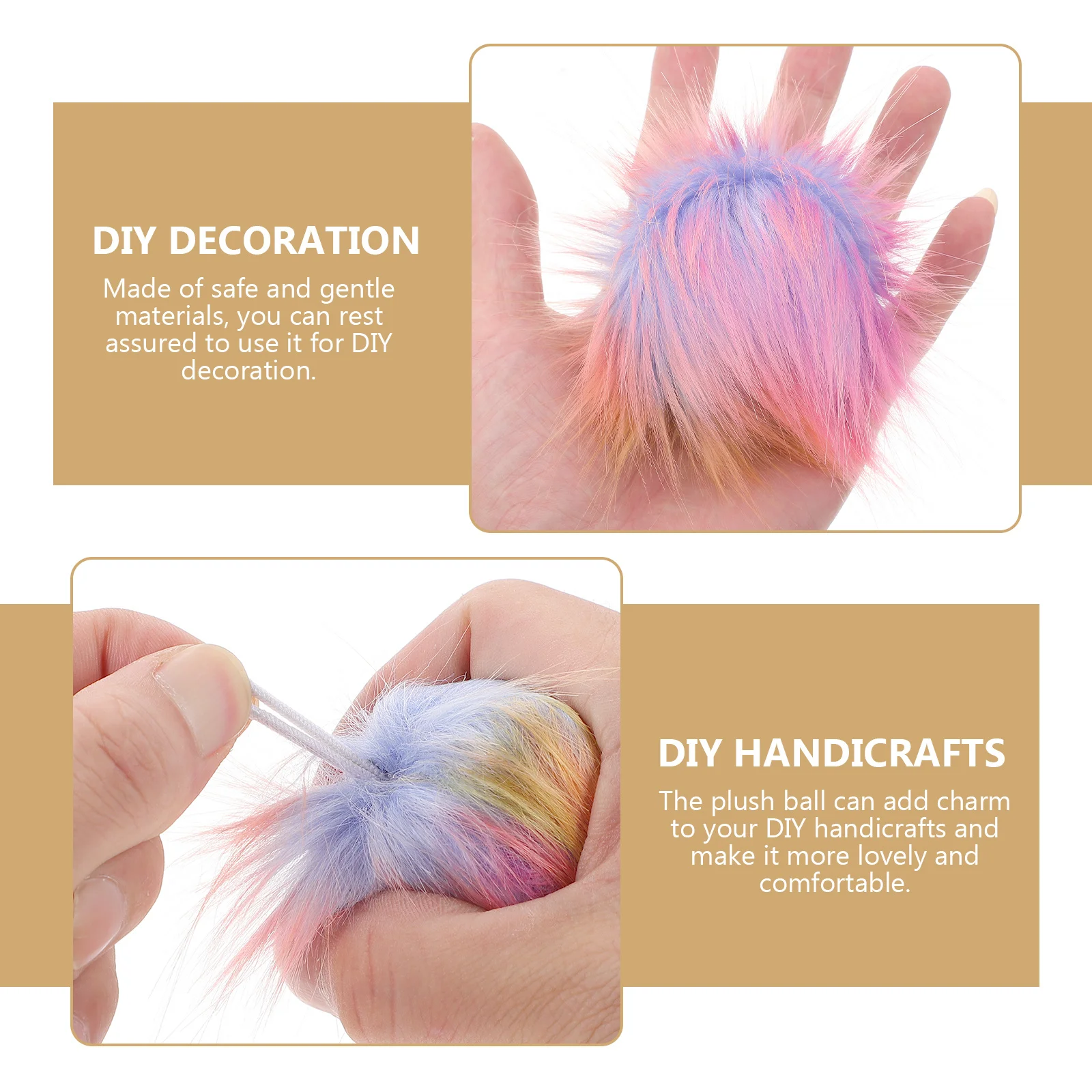 

24pcs Ball Headwear Accessories Simulation Balls For Diy Clothing Headwear Jewelry Decor Craft Supplies Decorative Props