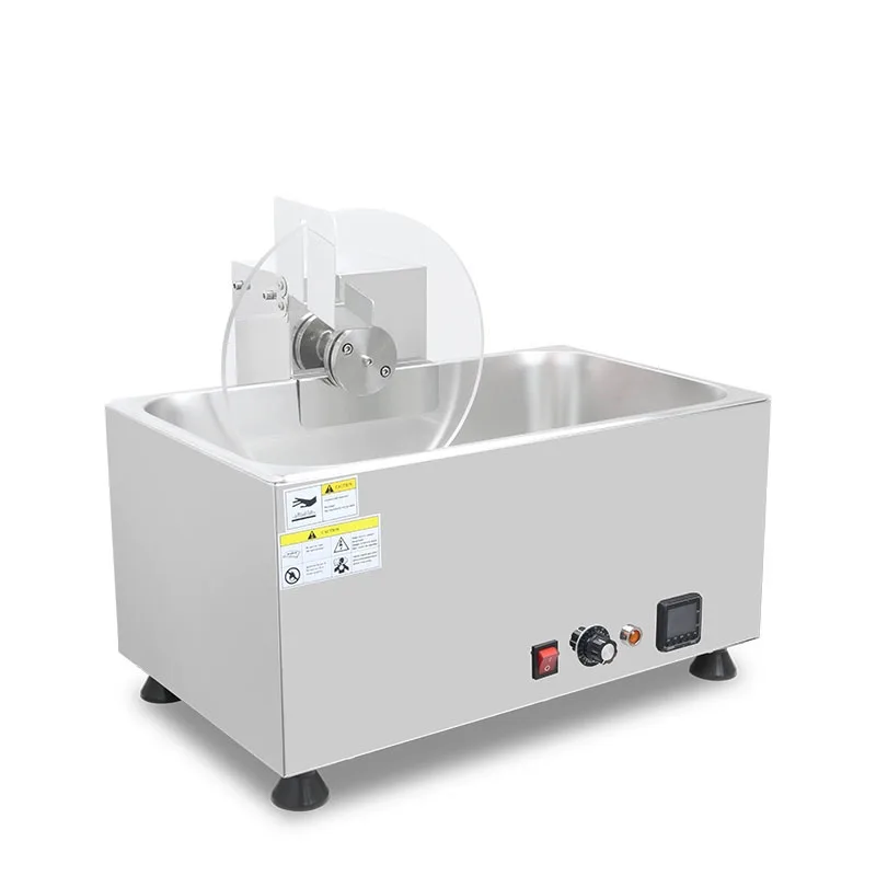 For Hot Chocolate Melter Maker Cheese Cream 14L New Chocolate Melting Machine Stainless Steel Milk Chocolate Tempering Machine