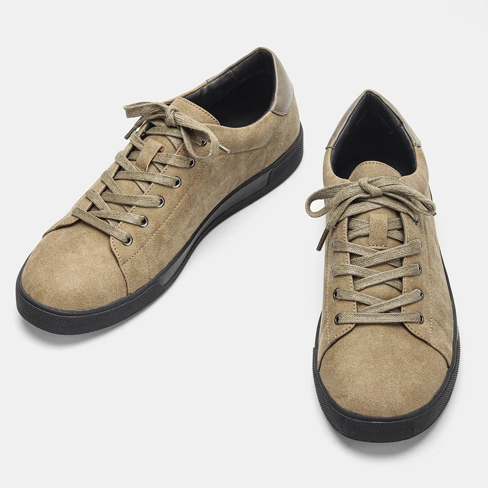 

Мужские повседневные кроссовки из кожи, модные и удобные, новинка 2026 года