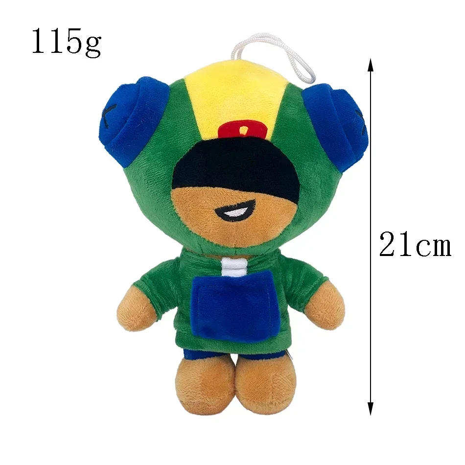 Coc 25cm Leon Spike Plush Toys Cotton Pillow Dolls Game Characters Game Peripherals Gift for Children