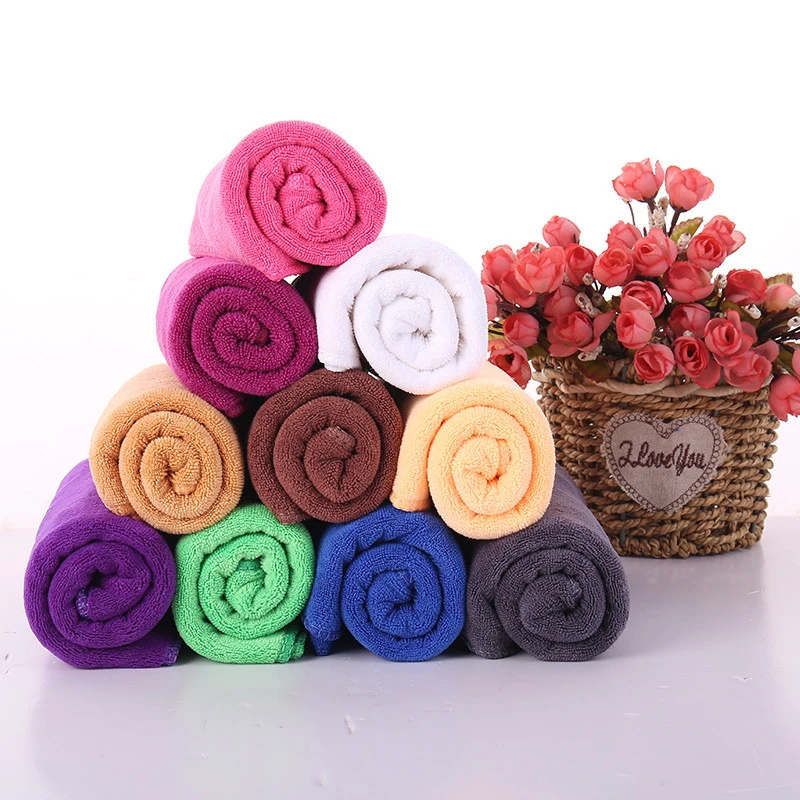 2pcs Newborn Coral Fleece Bath Towel Set Towel Bath Towel Mother-Child Set Warp Knitted Edge Water-Absorbing Activity Gift