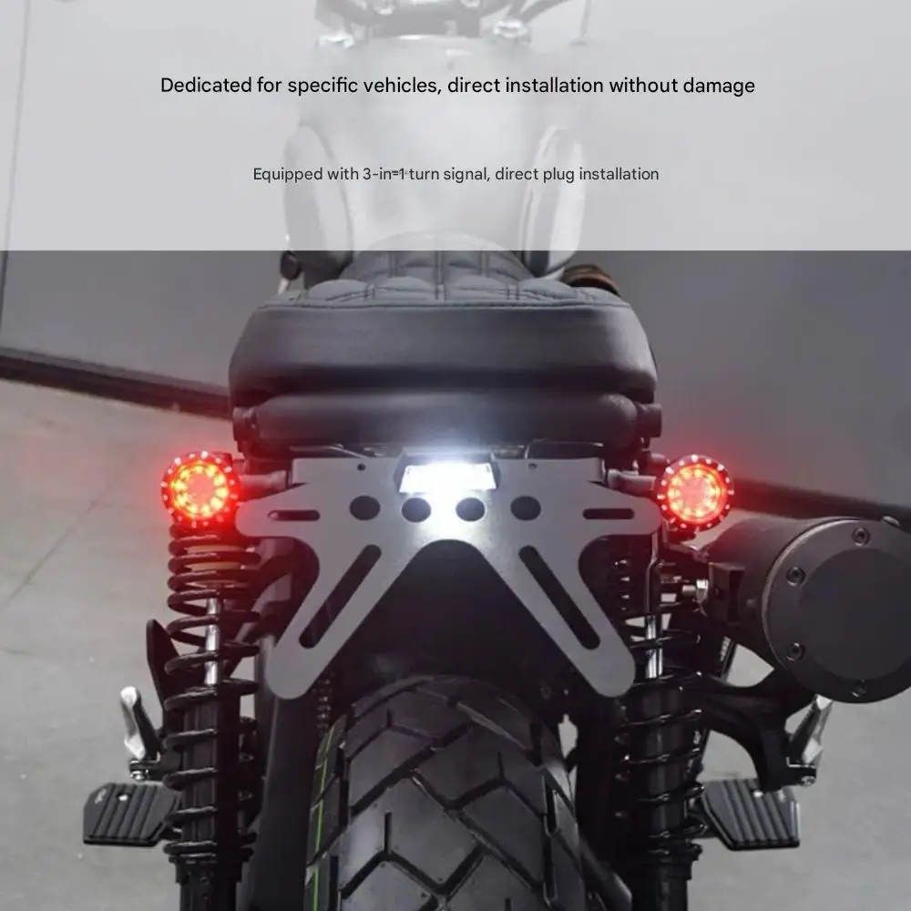 For Honda CL300 short rear license plate holder, turn signal bracket, license plate holder