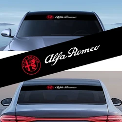 Car Front Windshield Stickers Front and Rear Decorative Decals Sticker For Alfa Romeo Giulietta 940 Spider 939 Mito 955 159 147