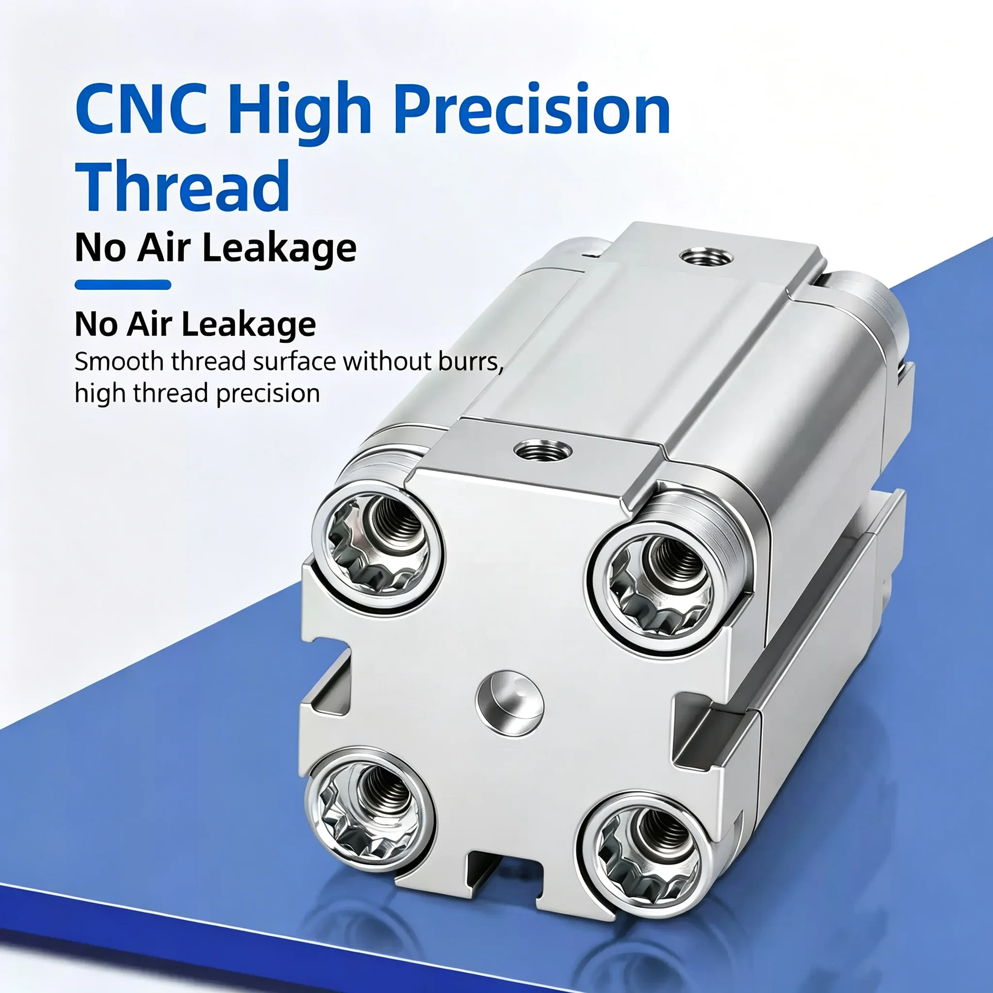 Compact cylinders ADVU Series ADVU-12/16/20/25/32/40/50/63/80-5/10/15/20/25/30/35/40/50/55/60/70/75/80/90/100-P-A