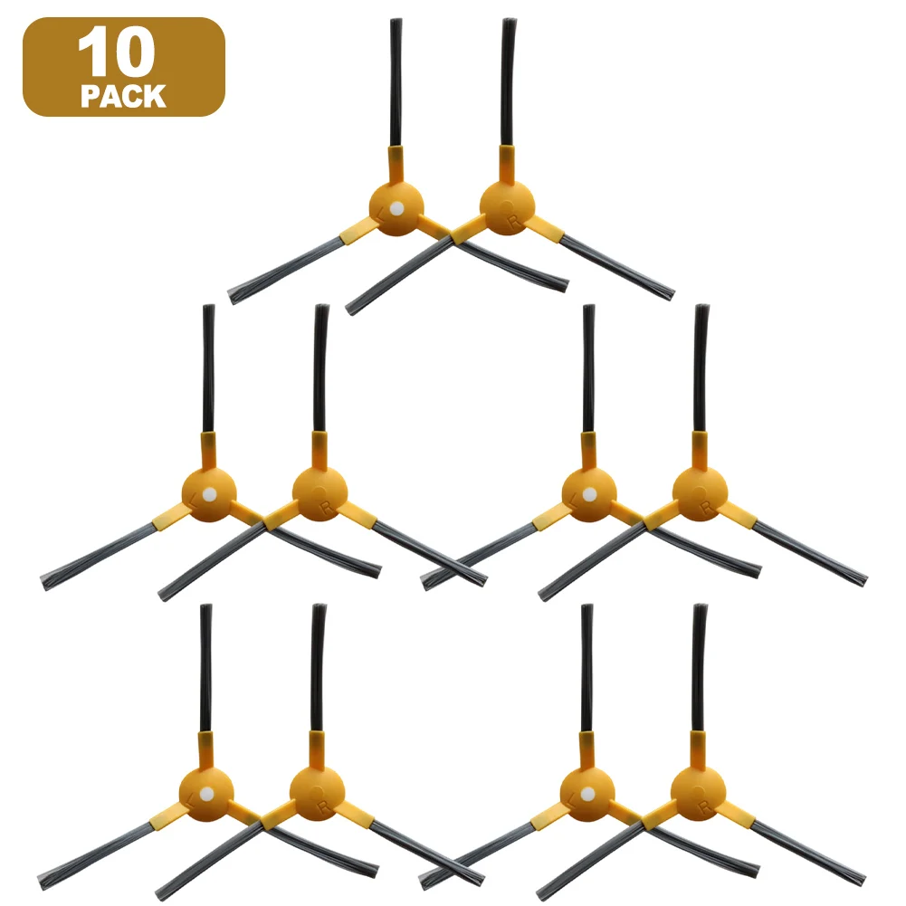 10/4 قطعة استبدال الفرش الجانبية ل Redroad R10 ل Bobsweep Dustin ل Tesvor S4/S8 Pro ل Mamibot EXVAC660 لمكنسة IHome #1