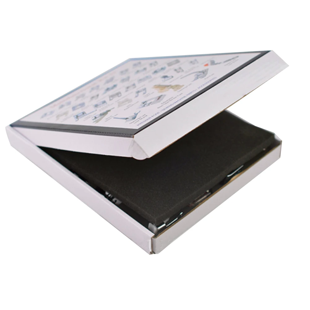 

32Pcs Sewing Machine Presser Feet Set Low Shank Adapter Kit High Quality 32 Piece Foot Accessories for Blouses Curtains Skirts