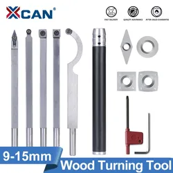 XCAN Woodturning Tool Wood Turning Lathe Chisel for Woodworking Rougher Finisher Detailer Swan Neck Hollower Parting Tools