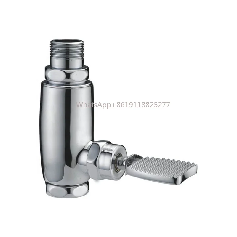 

Professional Manufacture Toilet Flushing Valve Time Delay Pedal Flushing Valve Design