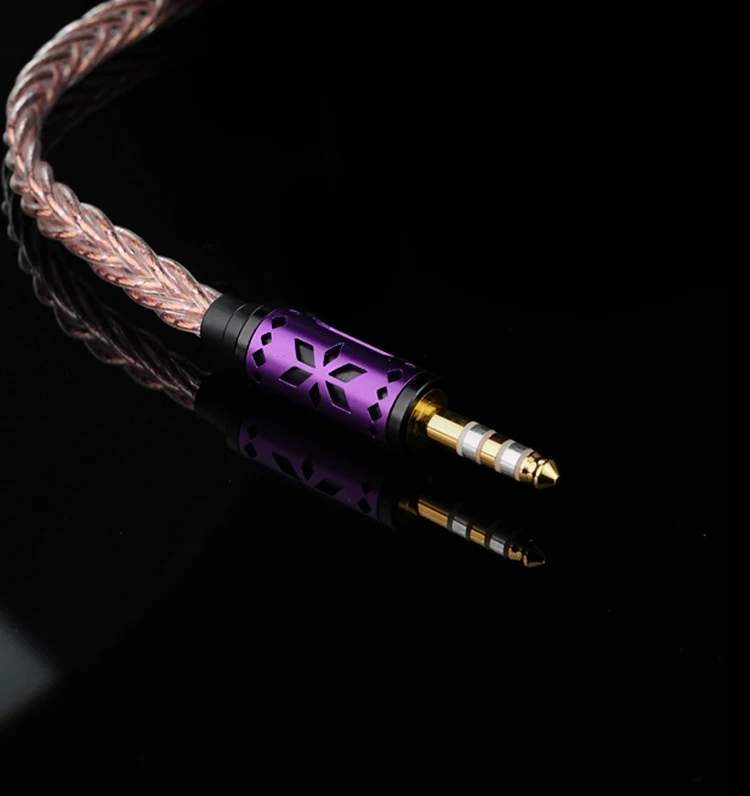 GVS-36 Deutsches Einkristall-Kupfer-Kopfhörer-Upgrade-Kabel MMCX 2Pin, geeignet für IE900 IE600 Moondrop Blessing3 Shure SE846 – Detail 12