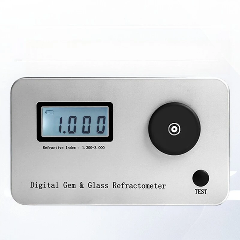 Instrument For Identifying Genuine and Fake Diamonds Gemstone Refractometer Refractive Index Inspection and Identification Tool