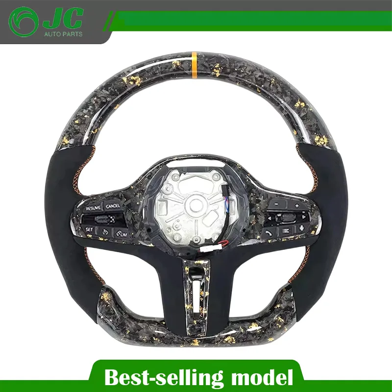 

Suitable for BMW G30 G38 G01 G02 G05 G06 G07 G08 G18 G20 G21 G22 G24 G26 M6 M3 M4 M5 Custom Carbon Fiber Steering Wheel