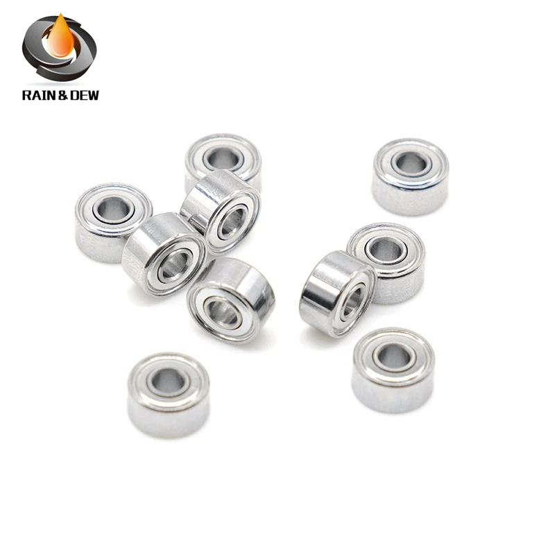 10PCS High Speed Silent Small Bearing 693ZZ 3X8X4 mm 683ZZ 684ZZ 623ZZ 686ZZ MR148ZZ R188ZZ