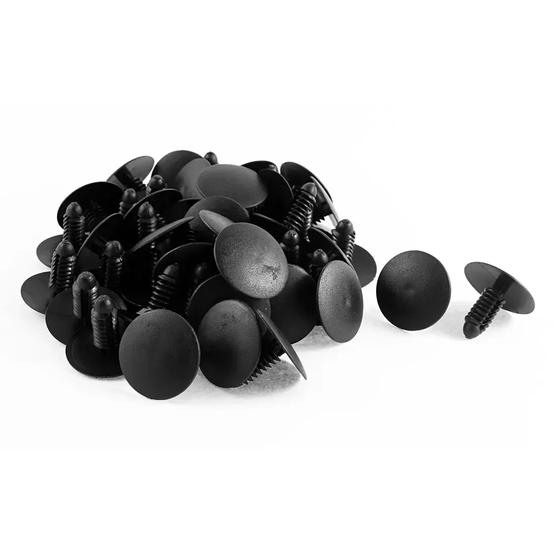 20 قطعة 30 قطعة 50 قطعة السيارات السحابة الأسود البلاستيك سبلاش الحرس السحابة برشام كليب 8 مللي متر X 19 مللي متر X 25 مللي متر البلاستيك دفع نوع الوفير