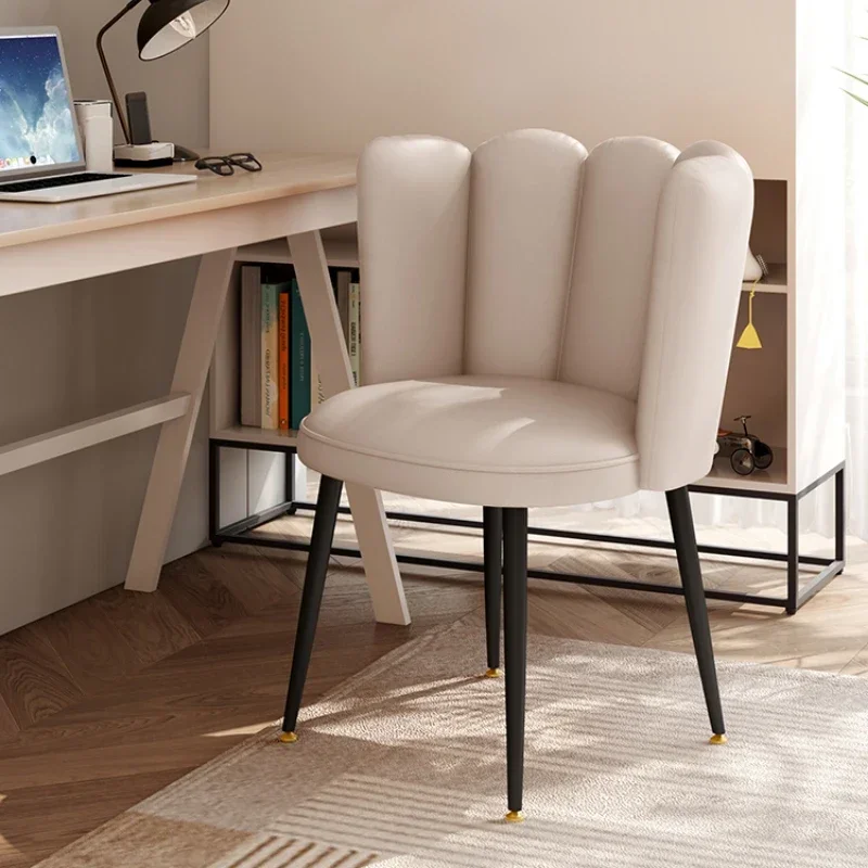 Computer chair Home study backrest Single sofa Girl dormitory desk chair