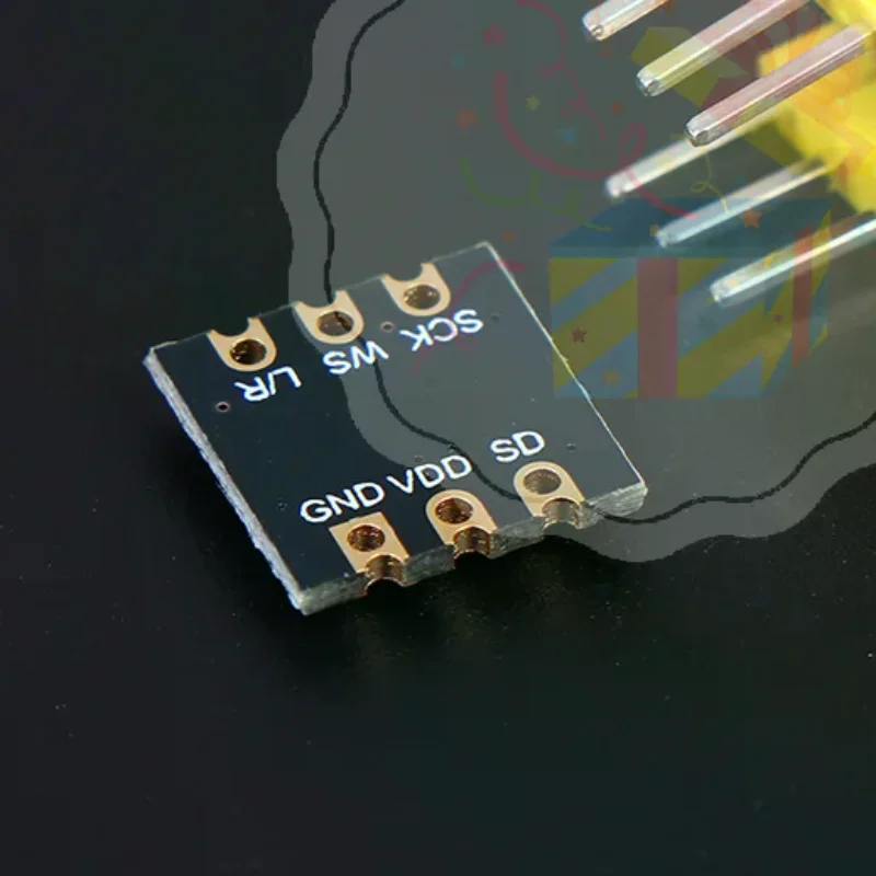 INMP441 Omnidirectional Microphone Module MEMS Sensor 24 Bit High-precision Low-power I2S Digital Output Sensor Module For ESP3