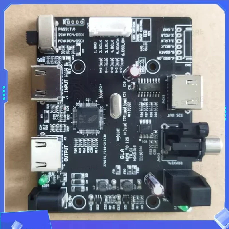 HDMI Digital Interface Separates and Extracts Audio I2S/DSD/Optical/Coaxial HDMI to I2S/IIS
