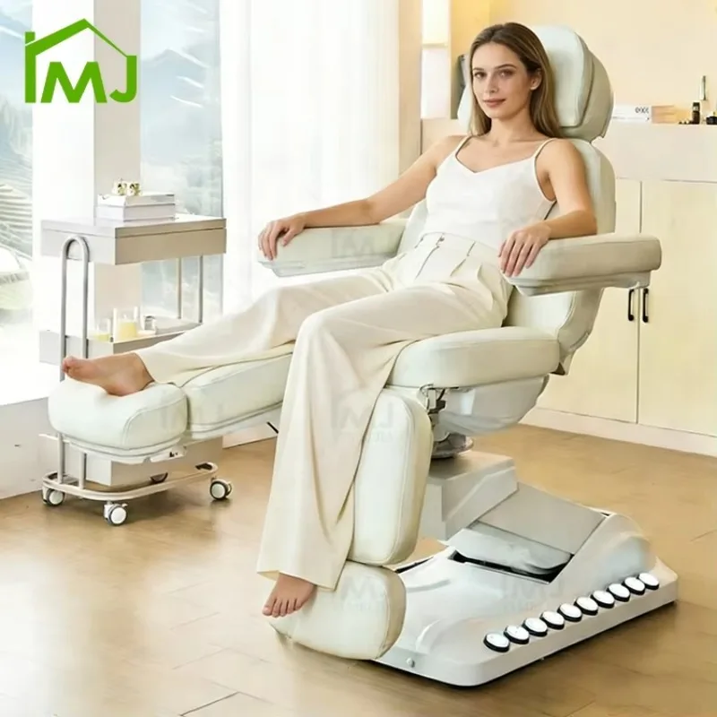 Salon Massage Waxing Chair Tattoo Facial Spa Rotating Electric Beauty Luxury Lash Bed