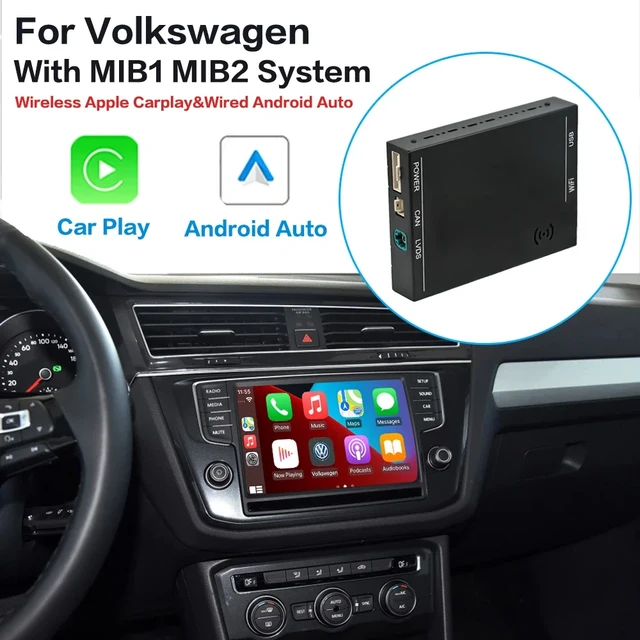 Wireless CarPlay Screen Upgrade Decoder Box Android Auto OEM MuItimedia  Interface for VW Volkswagen MIB1/MIB2 Golf 7 Polo Tiguan - AliExpress