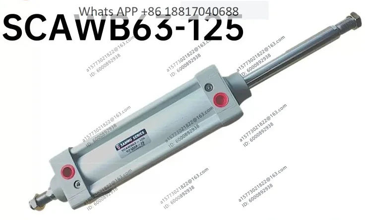 Cylinder SCAWB63-125 meter-shaped textile machinery double-shaft cylinder SCAB63-100A