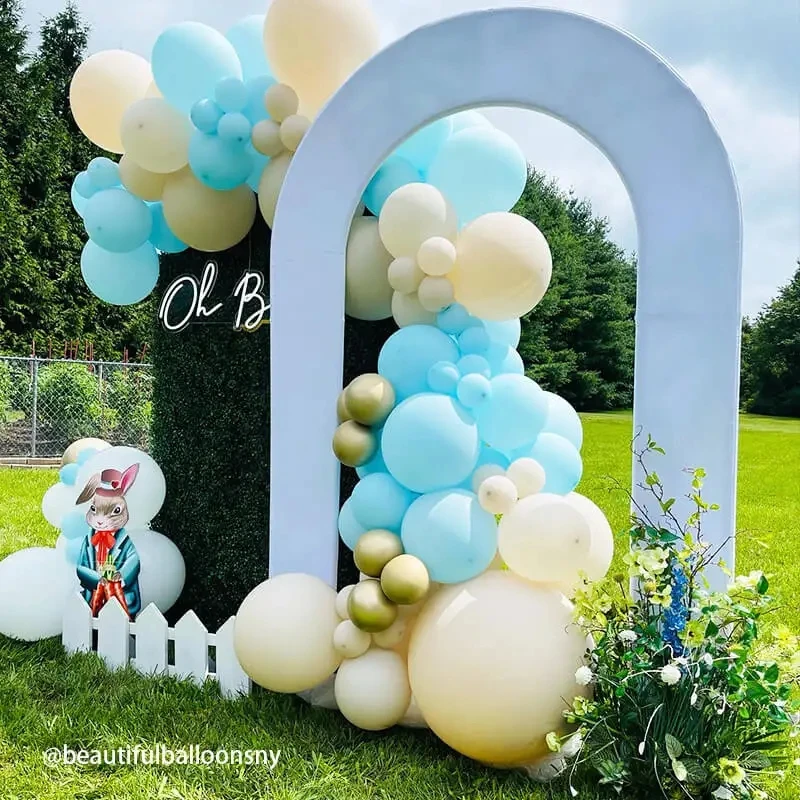 5x7ft Open Arch Stand with Cover for Party Decoration Chiara Wall Background