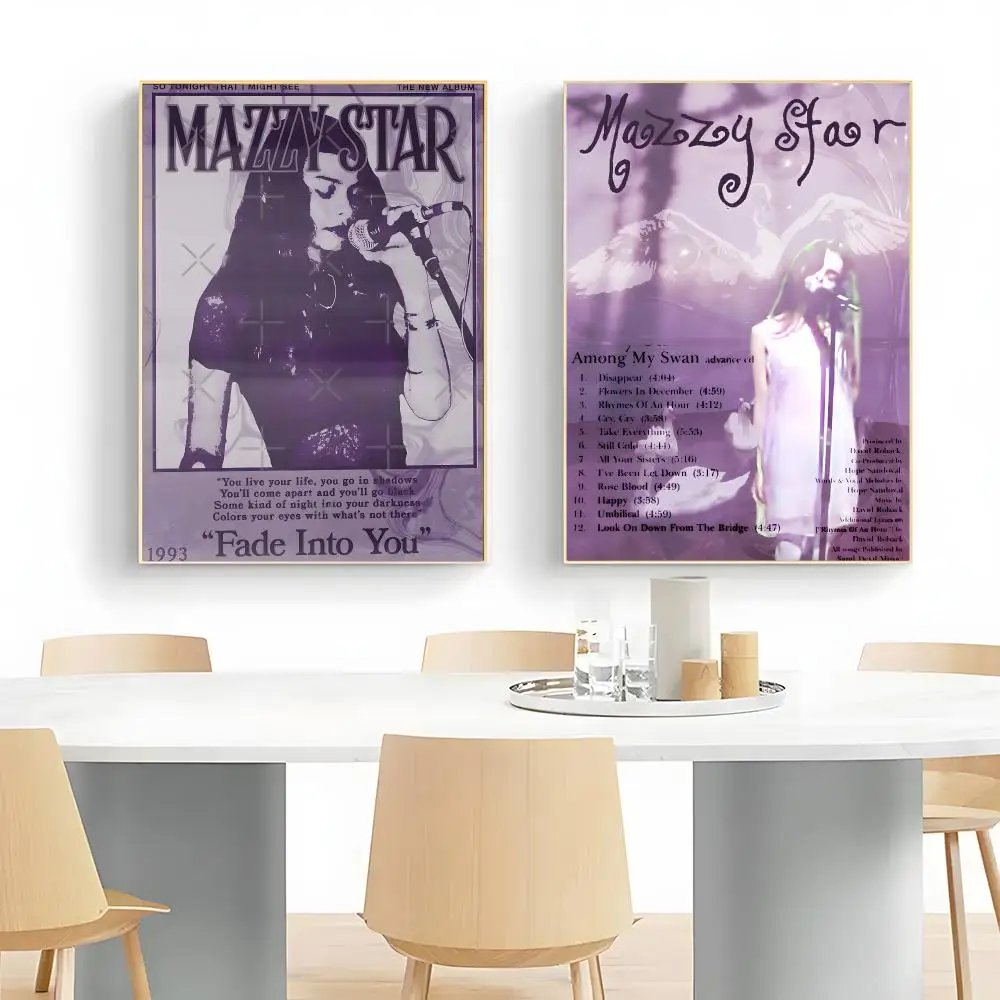 Dreamy Band M-Mazzy Star Poster Wall Art Print Decorative Mural Home Decor Gift Unframed