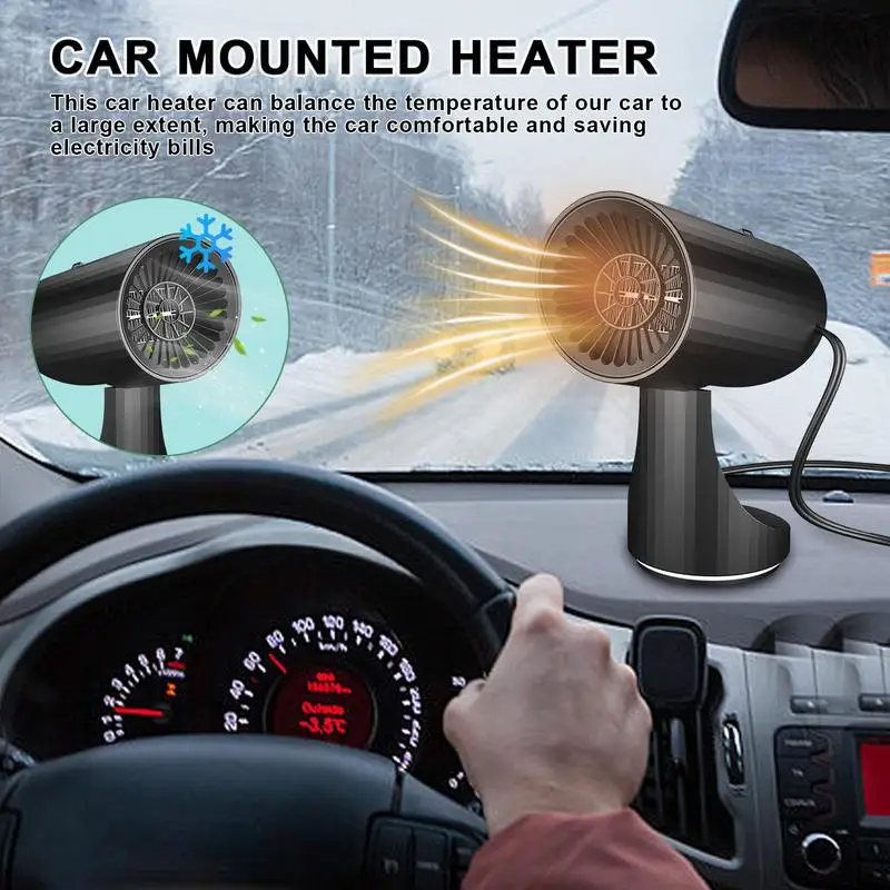 Portable Car Heater And Defroster Portable Car Heater Windshield Defroster Windshield Heater Car Camping Heater For Fog Or Frost