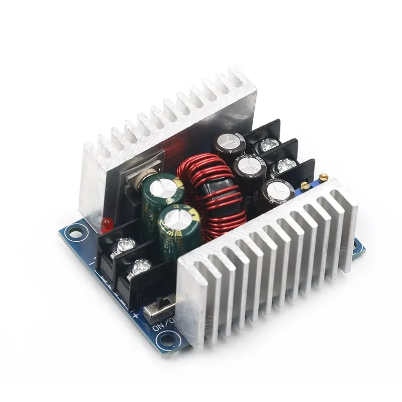 300W 20A DC-DC Buck Converter Step Down Module Constant Current LED Driver Power Step Down Voltage Module Electrolytic Capacitor
