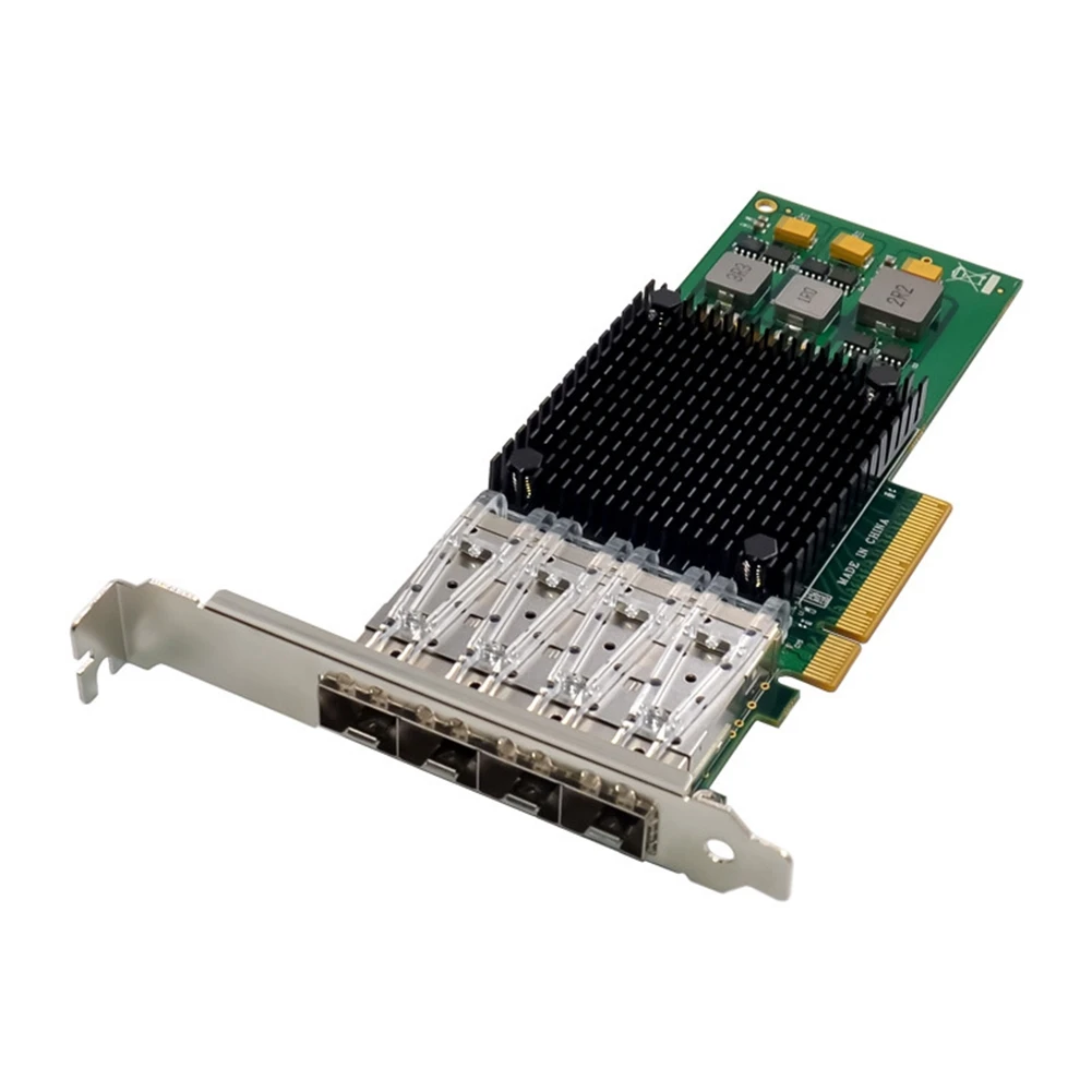 Imagem -06 - Placa de Rede Ethernet Pci-express Servidor de Portas Pci-express 10g Sfp Mais Fiber x8 Bcm57840