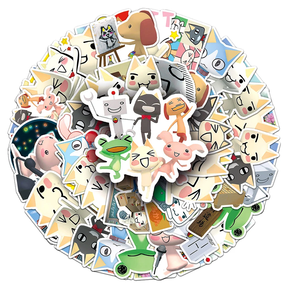 

10/30/50pcs Inoue Toro Cat Cartoon Stickers Funny Anime Cats Sticker DIY Laptop Stationery Phone Waterproof Graffiti Sticker Toy