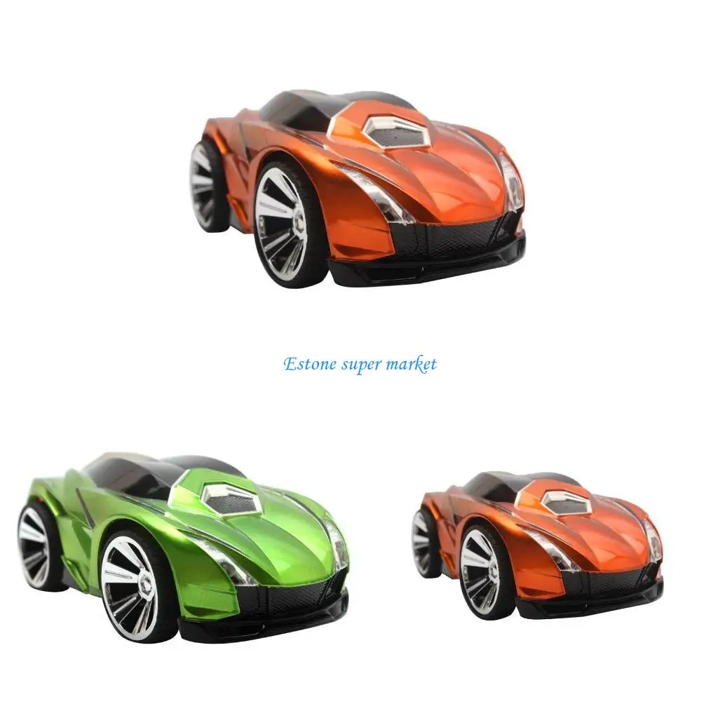 

090B Racing Toy Car 2.4G Command Voice 6CH Car Watch Remote Control Car Green