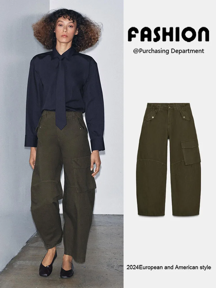 

New 2025 Winter Women's Faion Slimming Comfortable Long Pants Waist Workwear Trousers Ele Personali 82248 505