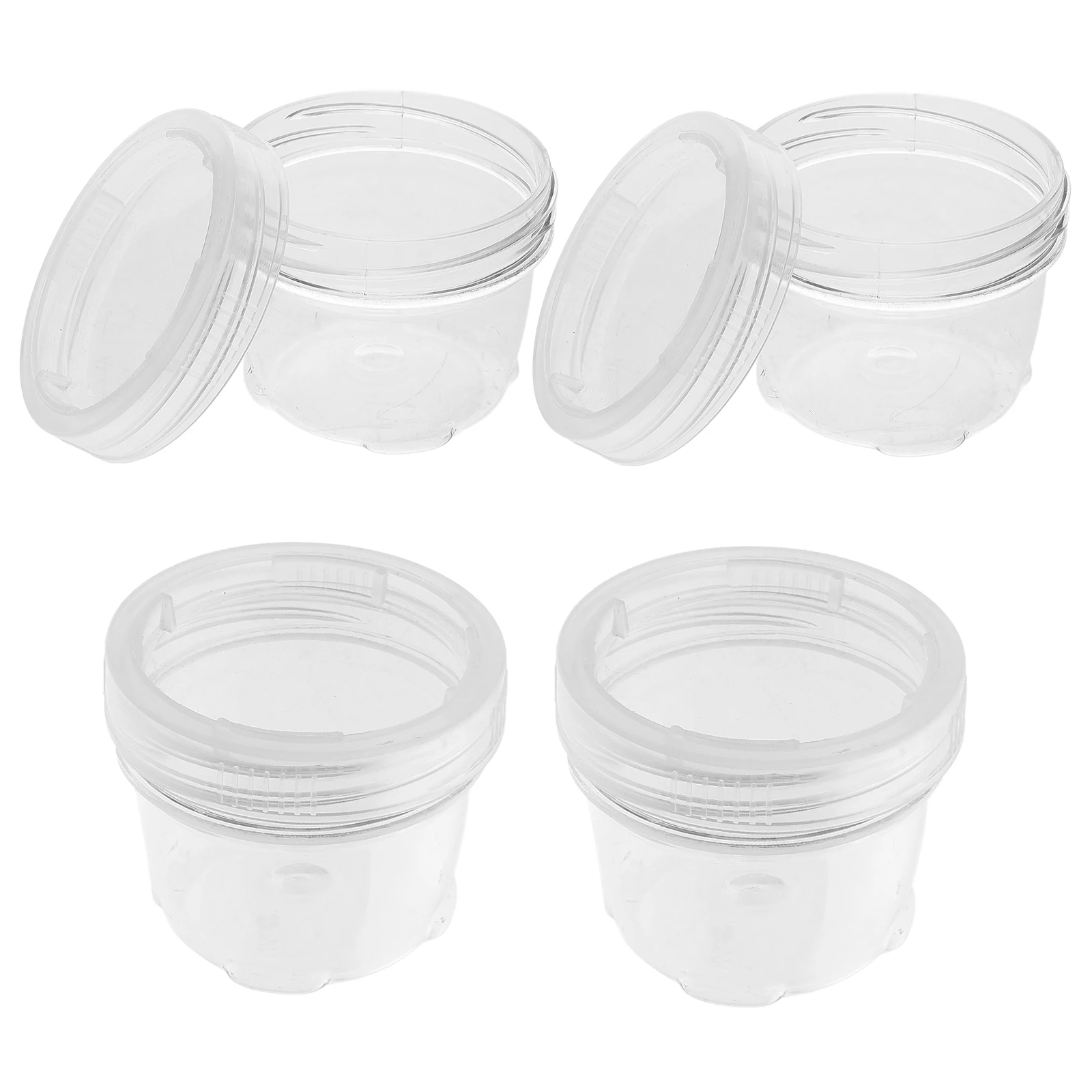 

Outdoor Seasoning Bottle Set Portable Spice Jars Travel Cooking PET Transparent Containers refillable small plastic jars camping