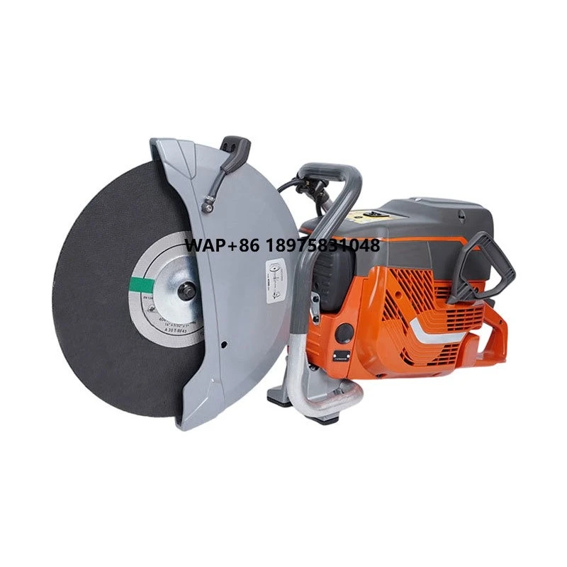 Portable  Concrete Road Cutter Asphalt Saw Handheld Ground Cutting Equipment for Construction Works