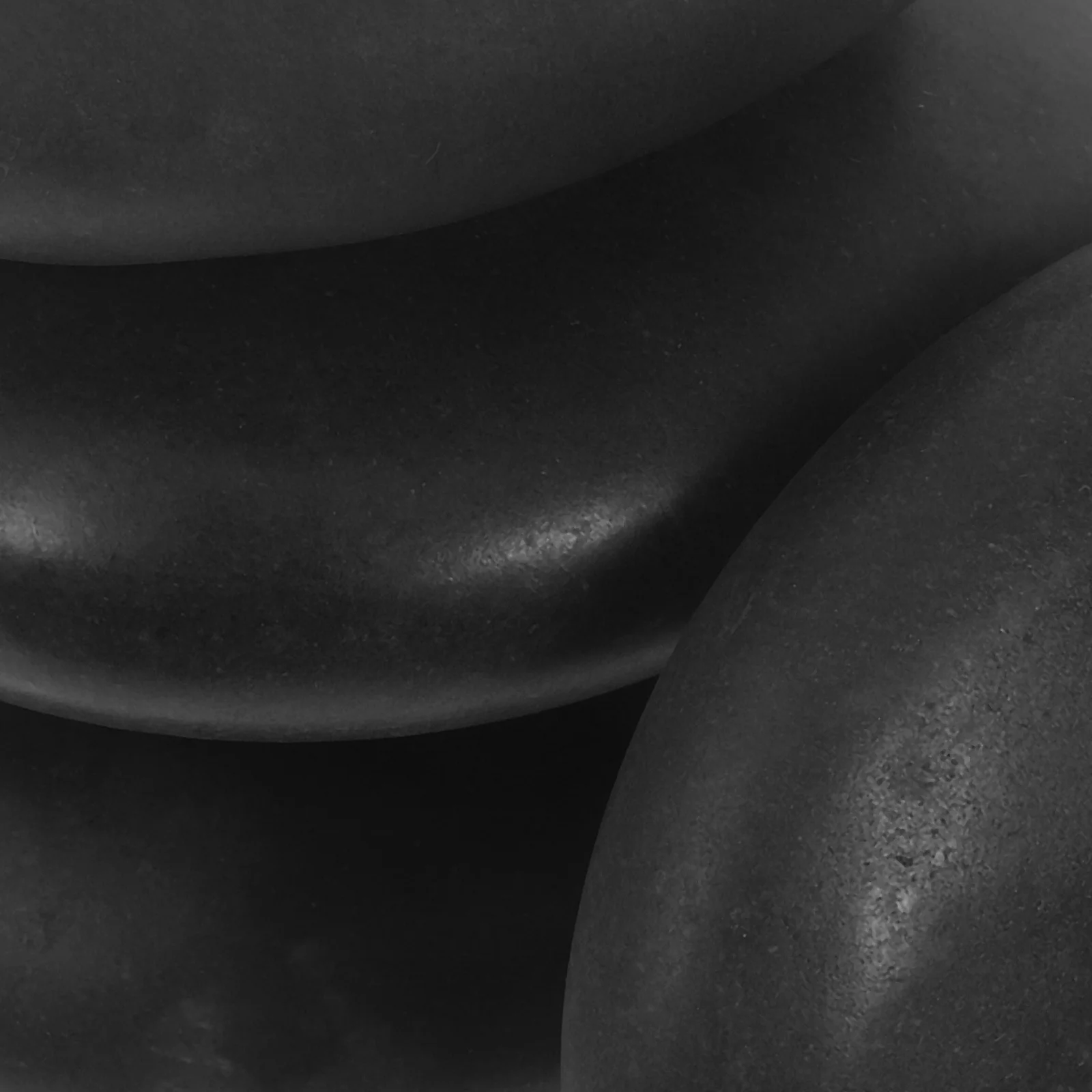 مجموعة أحجار البازلت الاحتفاظ بالحرارة مكونة من 4 قطع للعناية بالقدم في صالونات التجميل الاحترافية وتدليك الجسم ومجموعة أحجار الحجر الأكثر دفئًا #3