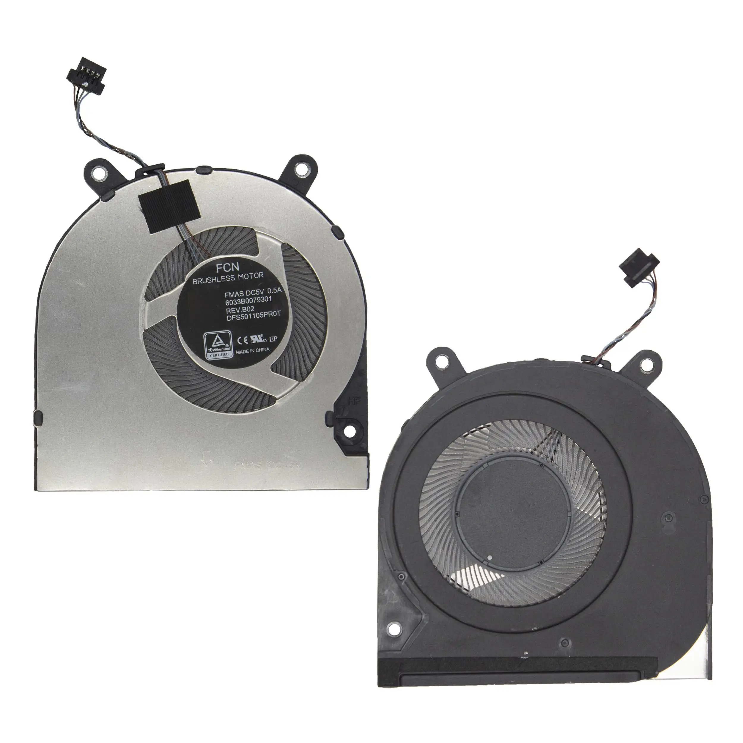 

Original New Laptop Fan For HP Pavilion 14-DW 14M-DW TPN-I137 6033B0079301 Fan Cooler Notebook PC Accessories Cooling Fan