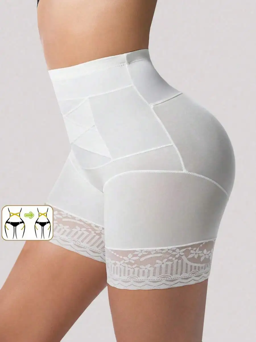 High Waisted Shapewear Shorts For Women Stomach Control Waist Trainer Leggings