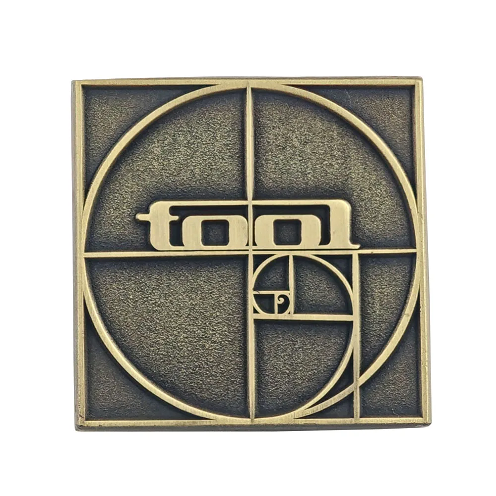 Tool Band Emaille-Pin Lateralus Fibonacci Spiral Brosche Progressive Metal Rock Musik Abzeichen Rucksack Dekoration Anstecknadeln Geschenk – Detail 8
