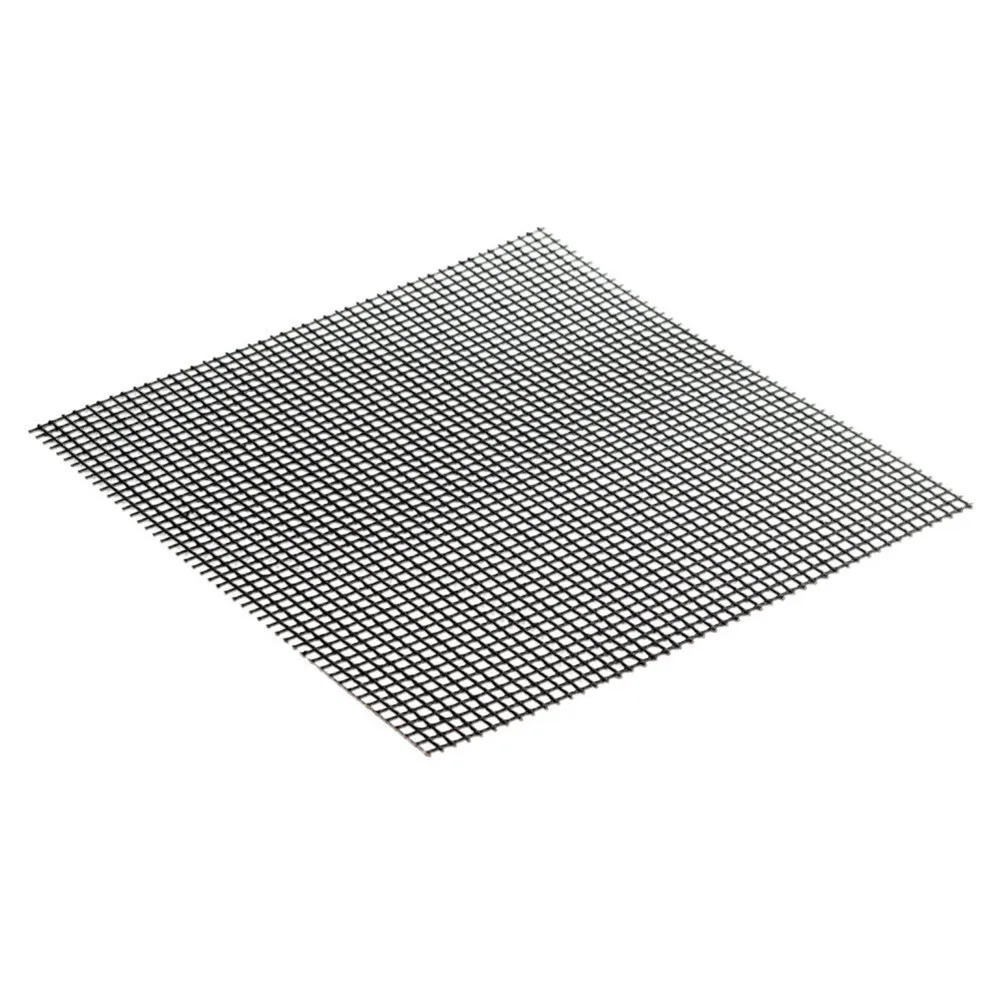Bbq Grill Mesh Mat 30x40cm Nonstick Double Sided Heat Resistant Mesh Net Non Adhesive Cook Grate Cover for Barbecue Party