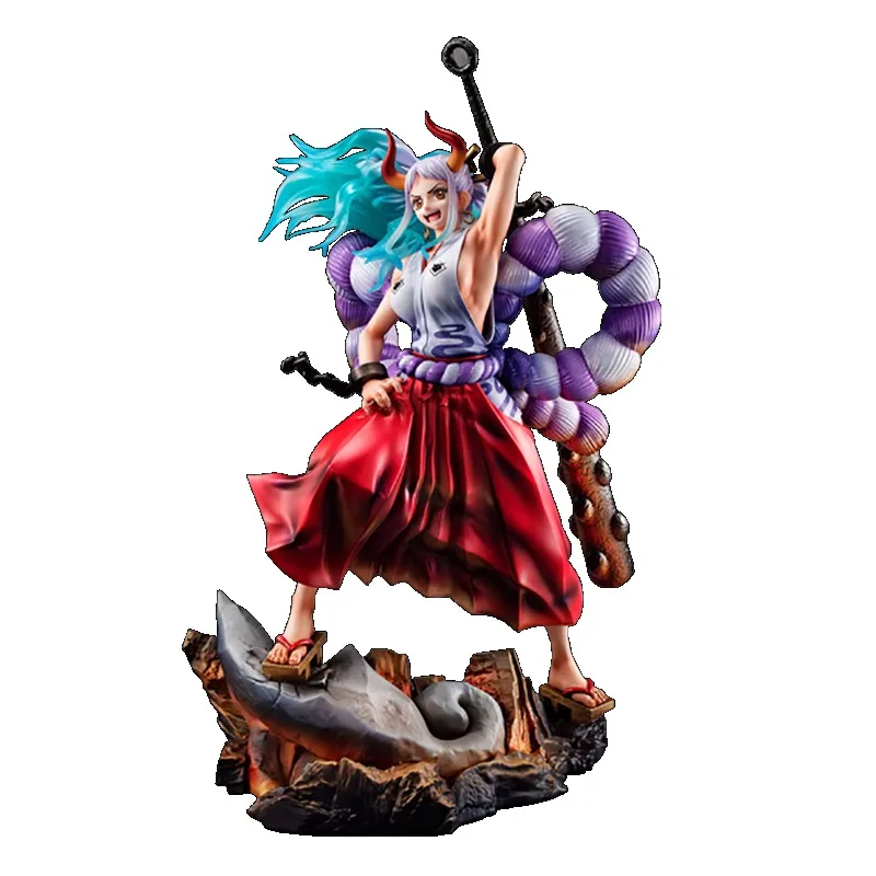 Original Genuine MegaHouse Pop YAMATO Donquixote Doflamingo Sanji Sabo Trafalgar D. Water Law Charlotte Linlin Anime Model