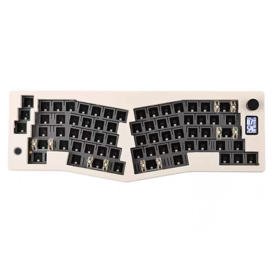 

ZUOYA ABM066 keyboard Kit Alice-layout VIA-programmable Hot Swappable Bluetooth/2.4Ghz/ Type-C wireless keyboard for Win/Mac