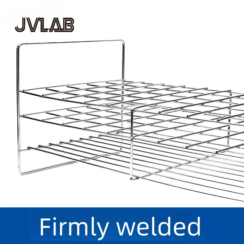 ​ الفولاذ المقاوم للصدأ ثقافة الأنسجة حامل أرفف الزجاجات مختبر 20/50 ثقوب ثقافة الطرد المركزي جمع أنابيب الألوان العالمي