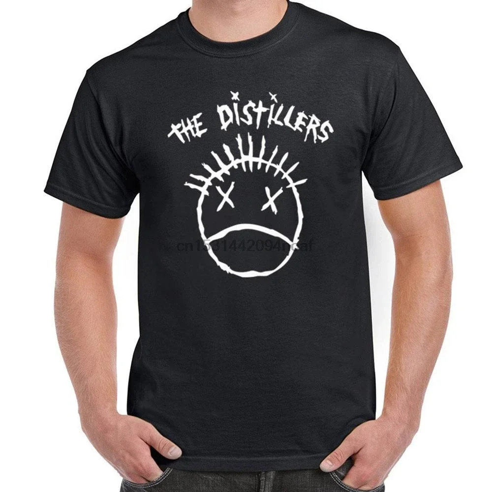 The Distillers T Shirt Punk Rock Band Logo Men Women Styles tee Size S 6XL