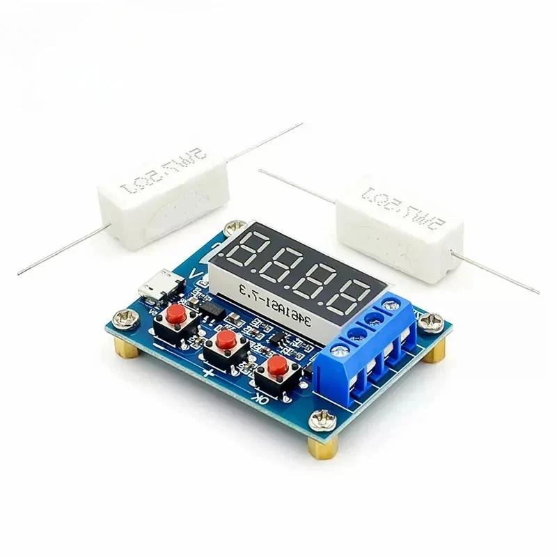 5pcs ZB2L3 18650 Li-ion Lithium Battery Capacity Tester + Resistance Lead-acid Battery Capacity Meter Discharge Tester 1.2v 12v