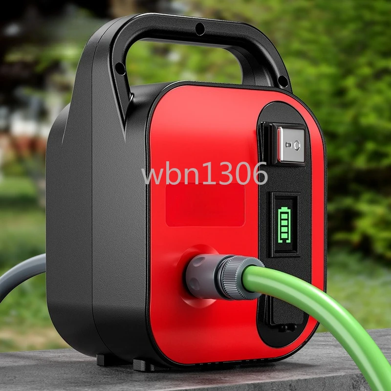 

Vegetable watering artifact rechargeable pumping pump agricultural irrigation outdoor watering machine