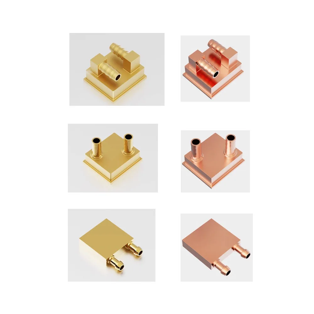 

FREEZEMOD Full Copper Graphics Card Heatsink CNC Machining Integrated Welding High Pressure Resistant Computer Water Cooler
