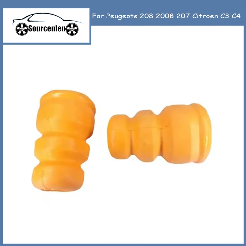 

2Pcs For Peugeots 208 2008 207 Citroen C3 C4 Front Shock Absorber Buffer Block 5033E3 9676408280
