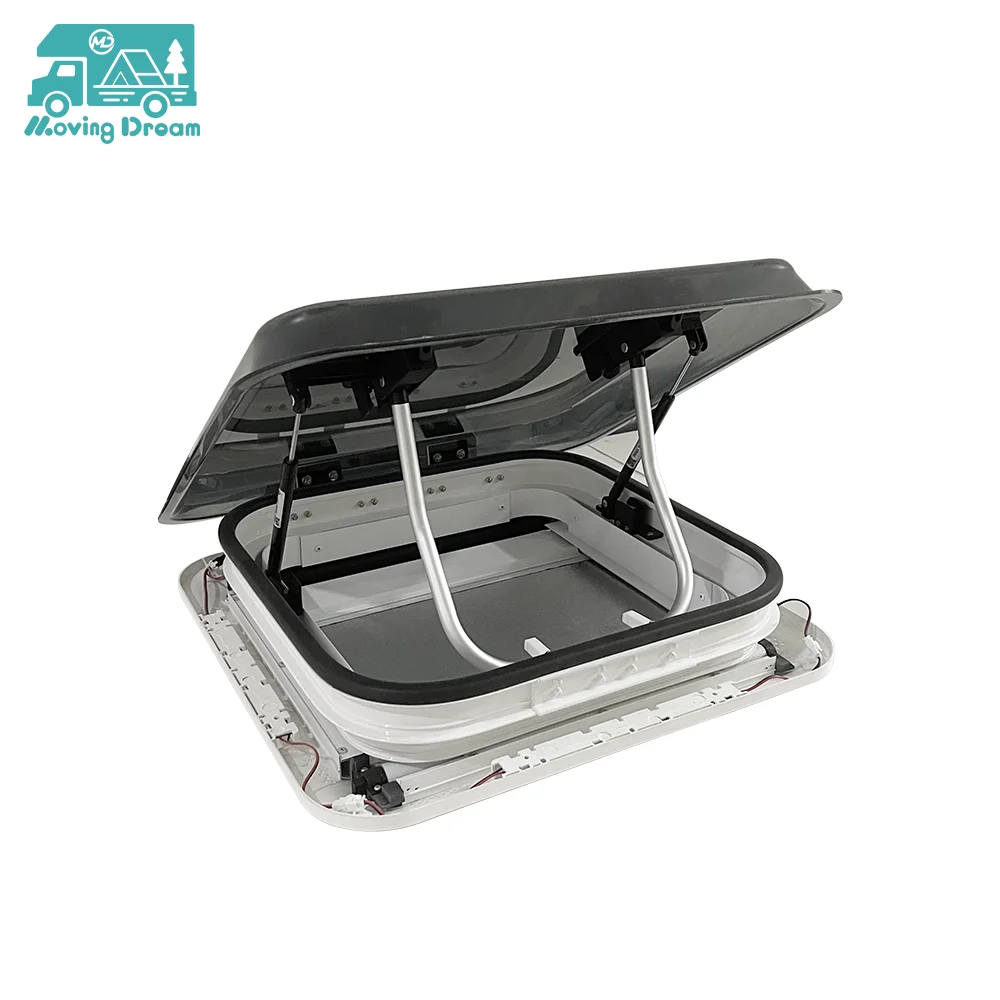 

JDA Most Popular Escape Skylight RV Motorhome Roof Window with 12V LED Light Camper Van Skylight
